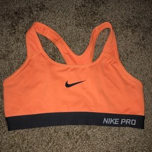 Nike pro sports bra!